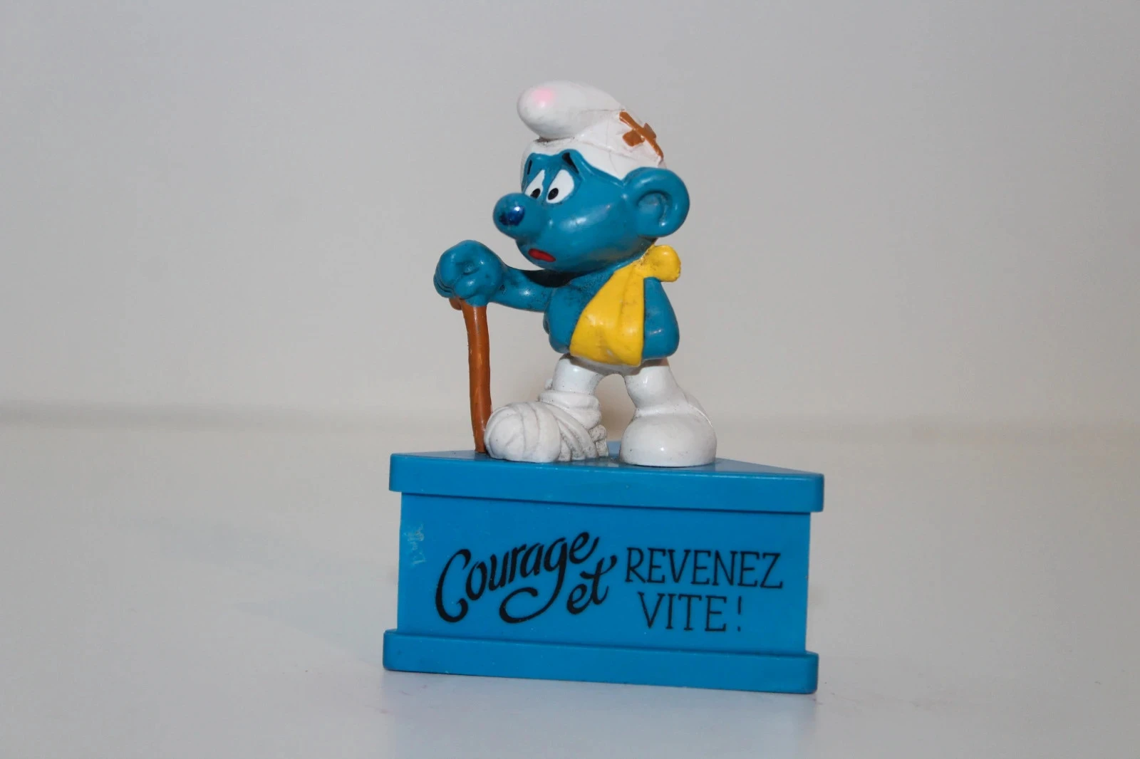 Figurine Courage et revenez vite - The Smurfs 1980